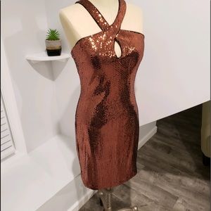 Sequined Party Dress